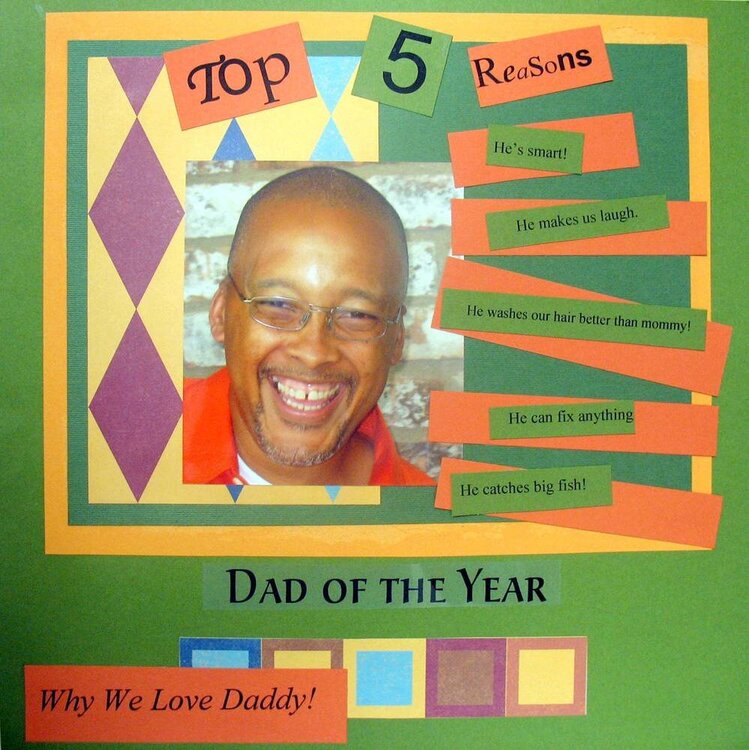 Top 5 Reasons We Love Daddy!