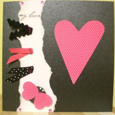 my love Valentine Card