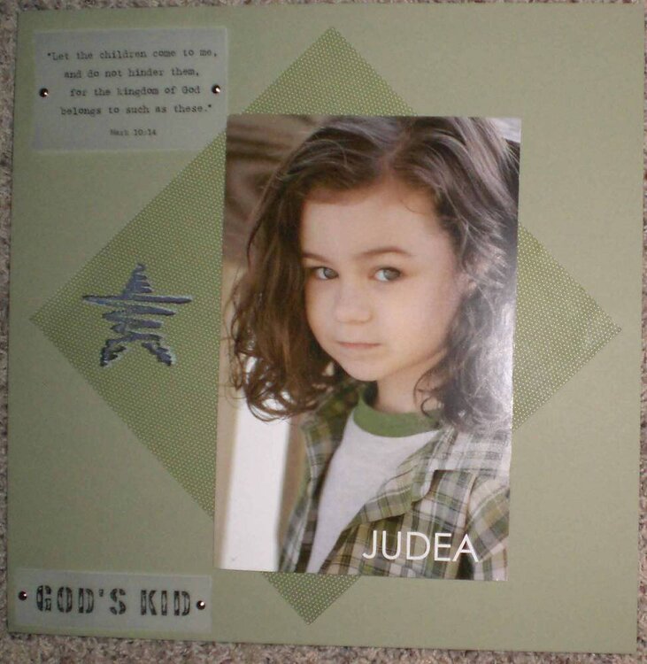 12x12 Boys modeling picture green layout