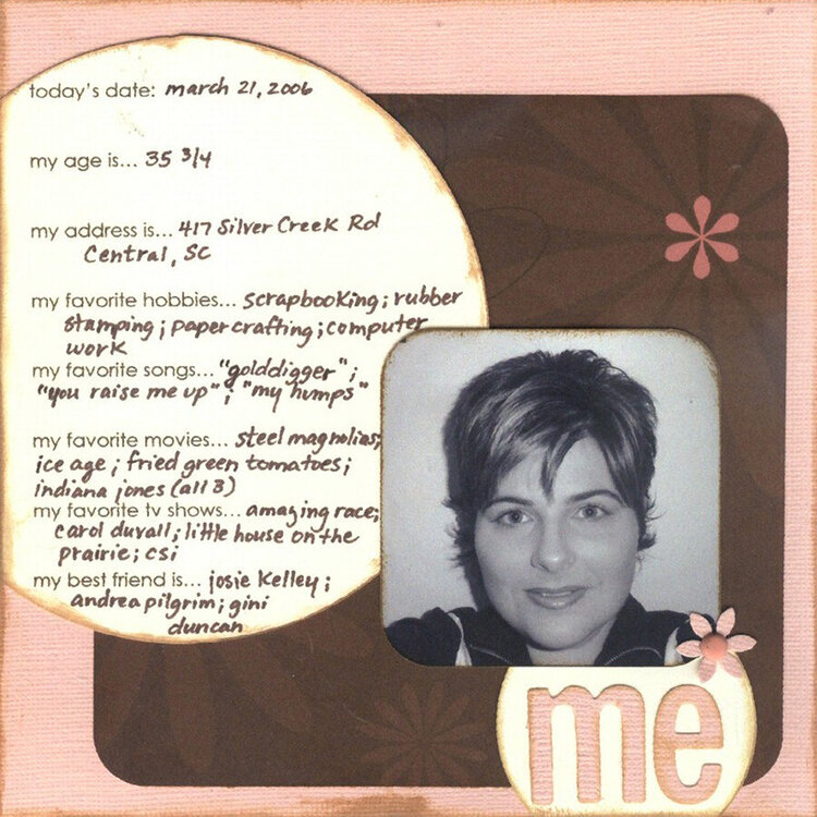 All About Me Album