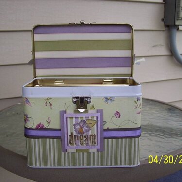 dream tin purse
