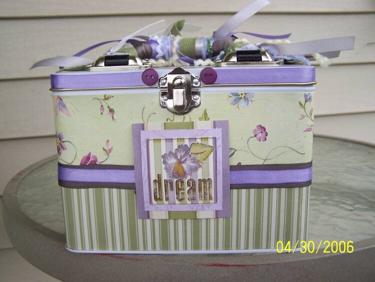 dream tin purse