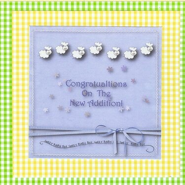 Baby shower card