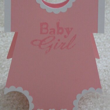 Baby Girl Card