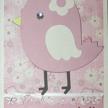 Bird Hello Card