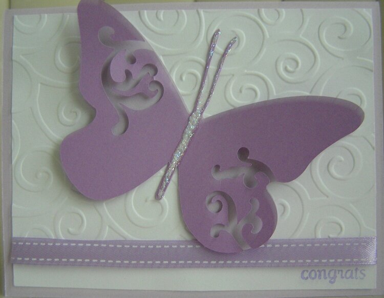 Butterfly Retirement Card