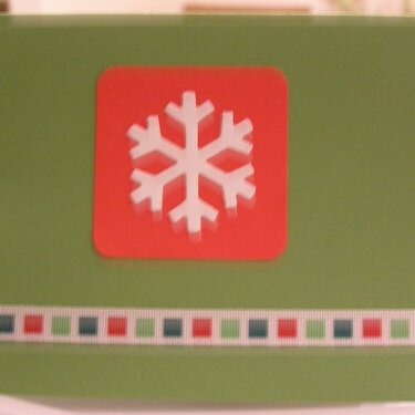 Snowflake 4 Christmas Card
