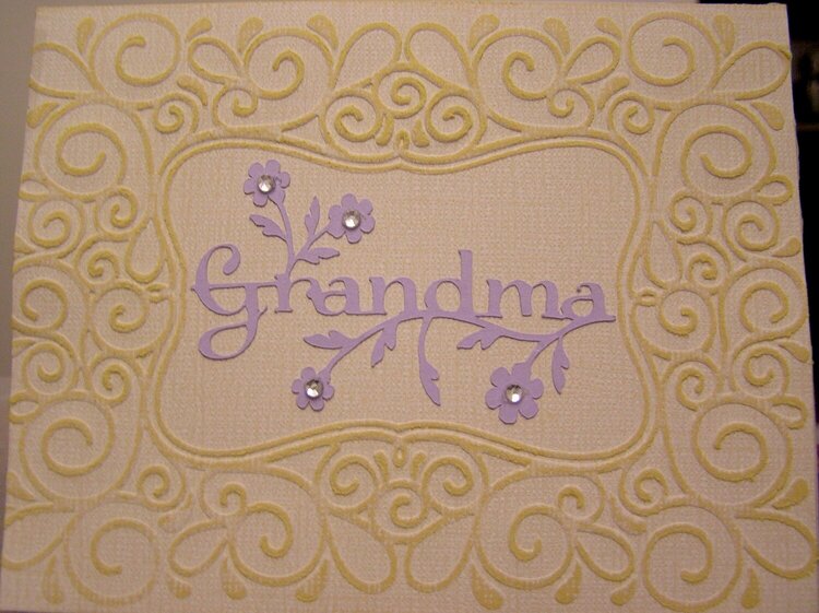 Mother&#039;s Day Card for Grandmother