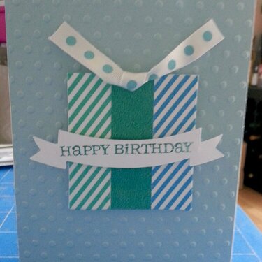 Hubby&#039;s Happy Birthday Card