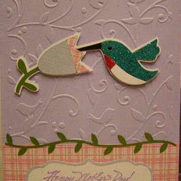 Hummingbird Mother&#039;s Day Card