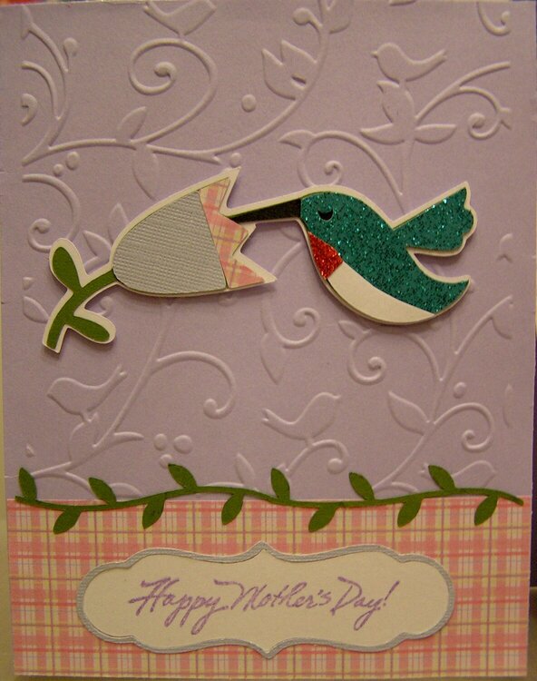 Hummingbird Mother&#039;s Day Card