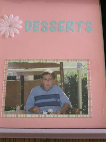 Desserts Section Page