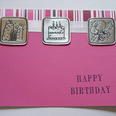 Birthday Card Pink