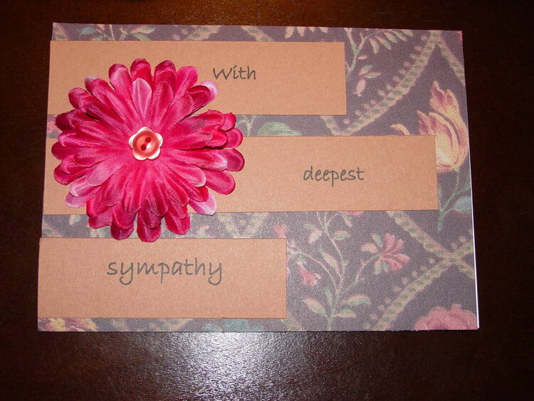 Sympathy Card 1