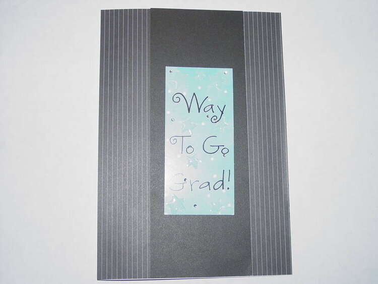 Way to Go Grad Card