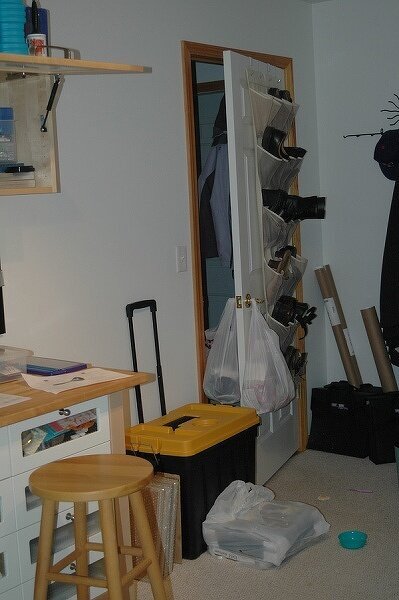 My Scrap Room (Ikea Table, MM Modular Org)