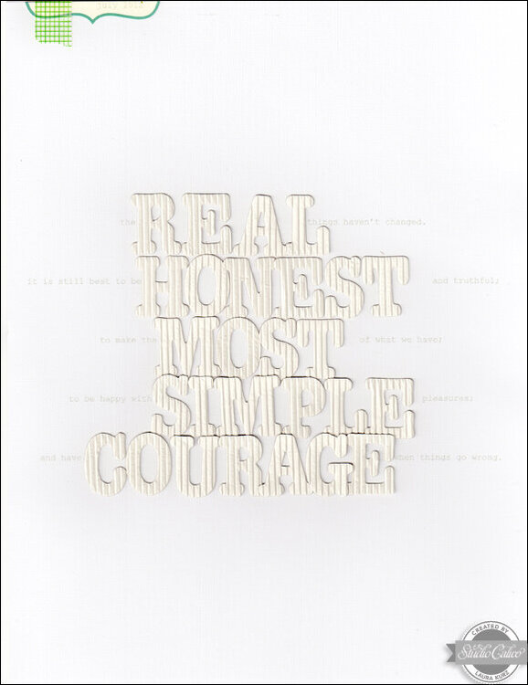 Real, Honest - Studio Calico August Kit