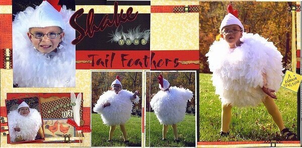 Shake YourTail Feathers..as seen in Oct CK