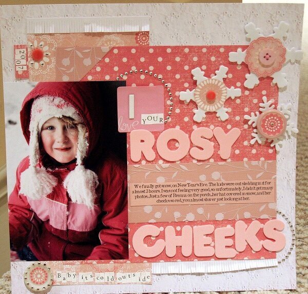 Seasonal Layouts :Rosy Cheeks