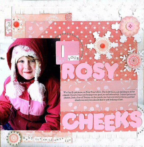 Seasonal Layouts :Rosy Cheeks