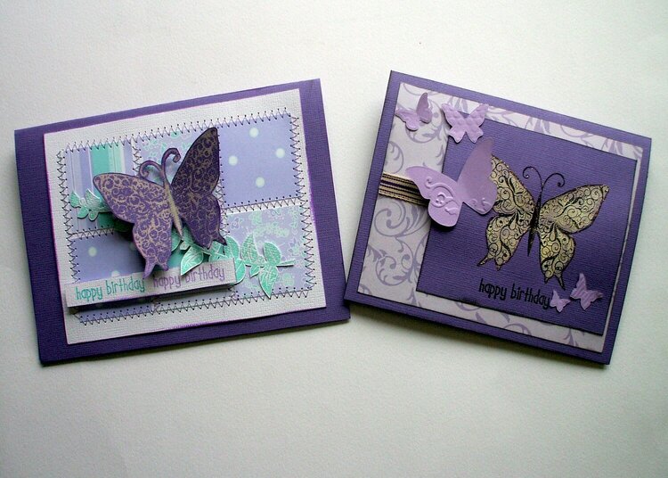 Butterfly Birthday Cards