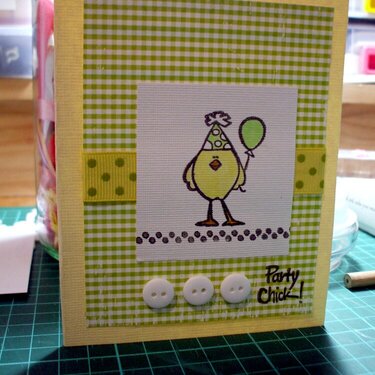 Party Chick Card