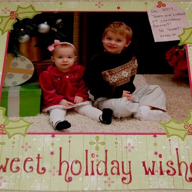 Sweet holiday wishes