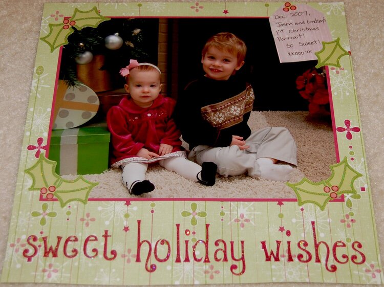 Sweet holiday wishes