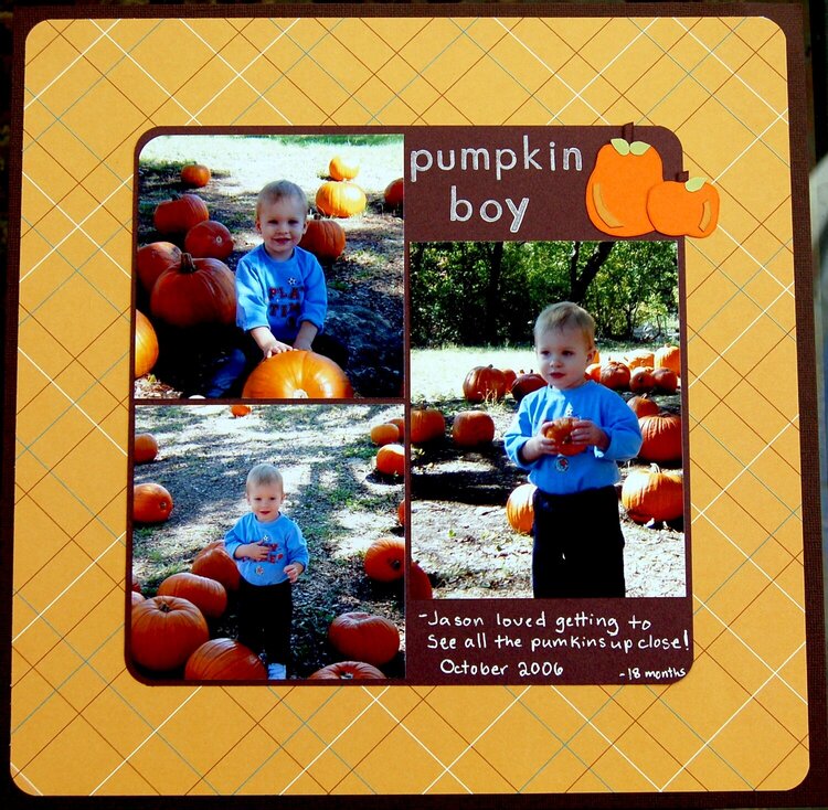 Pumpkin Boy