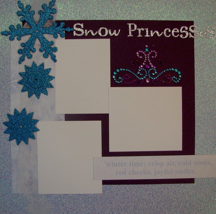 Jan #2 - Snow Princesses