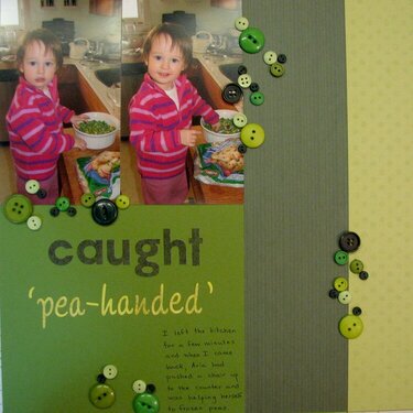 Caught &#039;Pea-handed&#039;