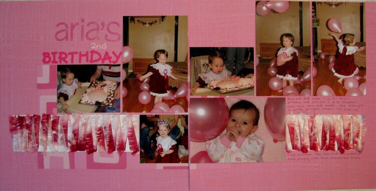 Aria&#039;s 2nd Birthday
