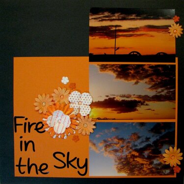 Fire in the sky