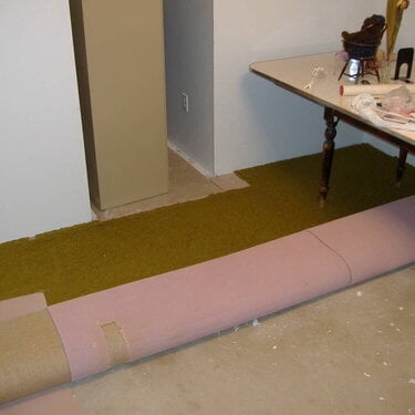 Removing rug
