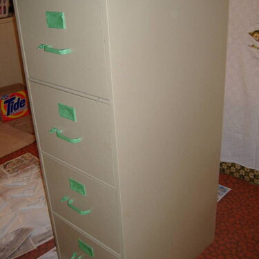 File cabinet before