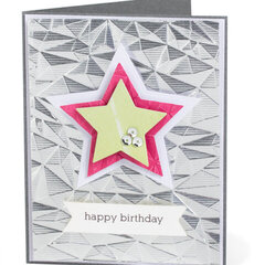 Happy Birthday Gemstone Card