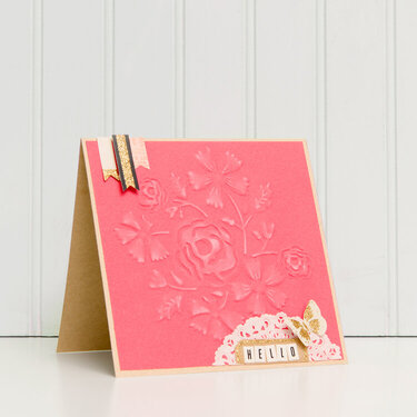 Pink Bouquet Card