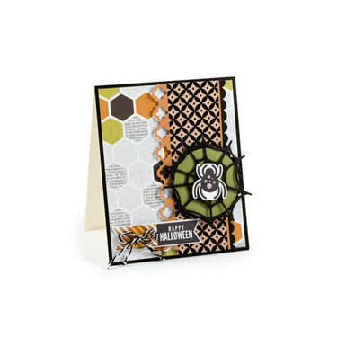 Happy Halloween Card featuring the Bewitched Collection from We R Memory Keepers