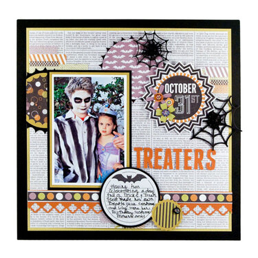 October 31 featuring the Bewitched Collection from We R Memory Keepers