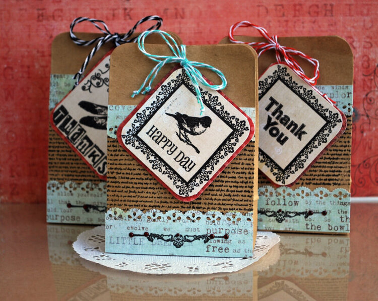 Paper Bag Project featuring the new We R Memory Keepers Bakers Twine