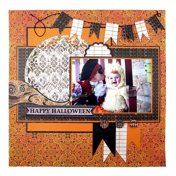Happy Halloween featuring the Black Widow Collection from We R Memory Keepers