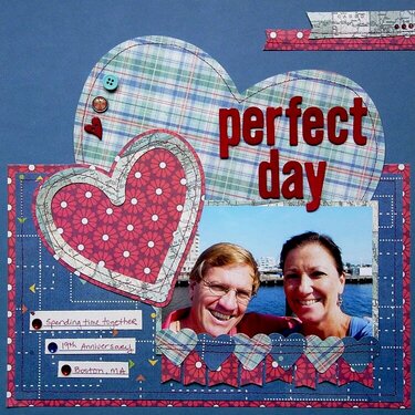 Perfect Day by Celeste Brodnik featuring Travel Light by We R Memory Keepers