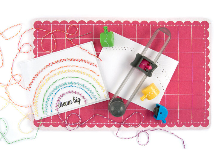 Dream Big featuring the new Sew Circle Tool from We R Memory Keepers
