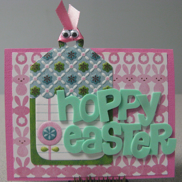 Hoppy Easter Card