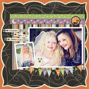 Halloween Themed Layout