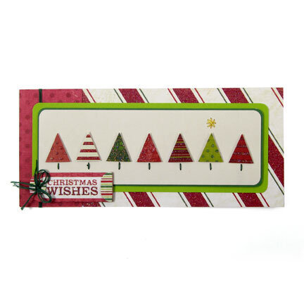 Christmas Wishes using We R Peppermint Twist