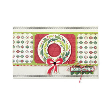 Merry featuring We R Memory Keepers Sew Stamper