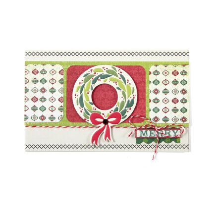 Merry featuring We R Memory Keepers Sew Stamper