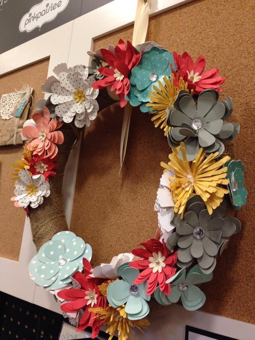 Look at the Beauty you can make with the Flower Punch Board from We R Memory Keepers