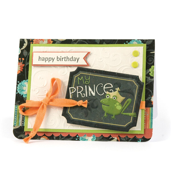Happy Birthday My Prince featuring Storytime from We R Memory Keepers